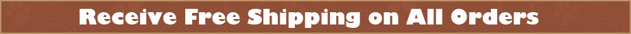 Receive Free Shipping on All Orders